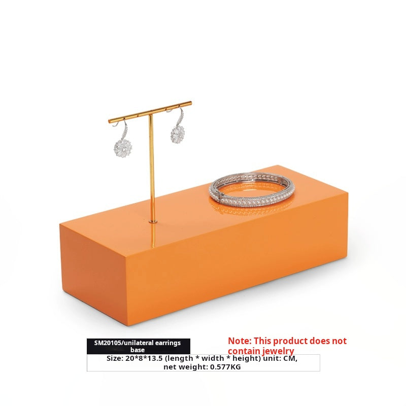 Jewelry display props earring display rack high-end window closet ring jewelry display stand