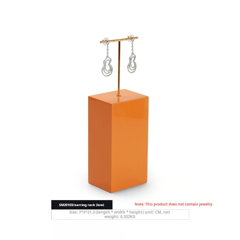 Jewelry display props earring display rack high-end window closet ring jewelry display stand