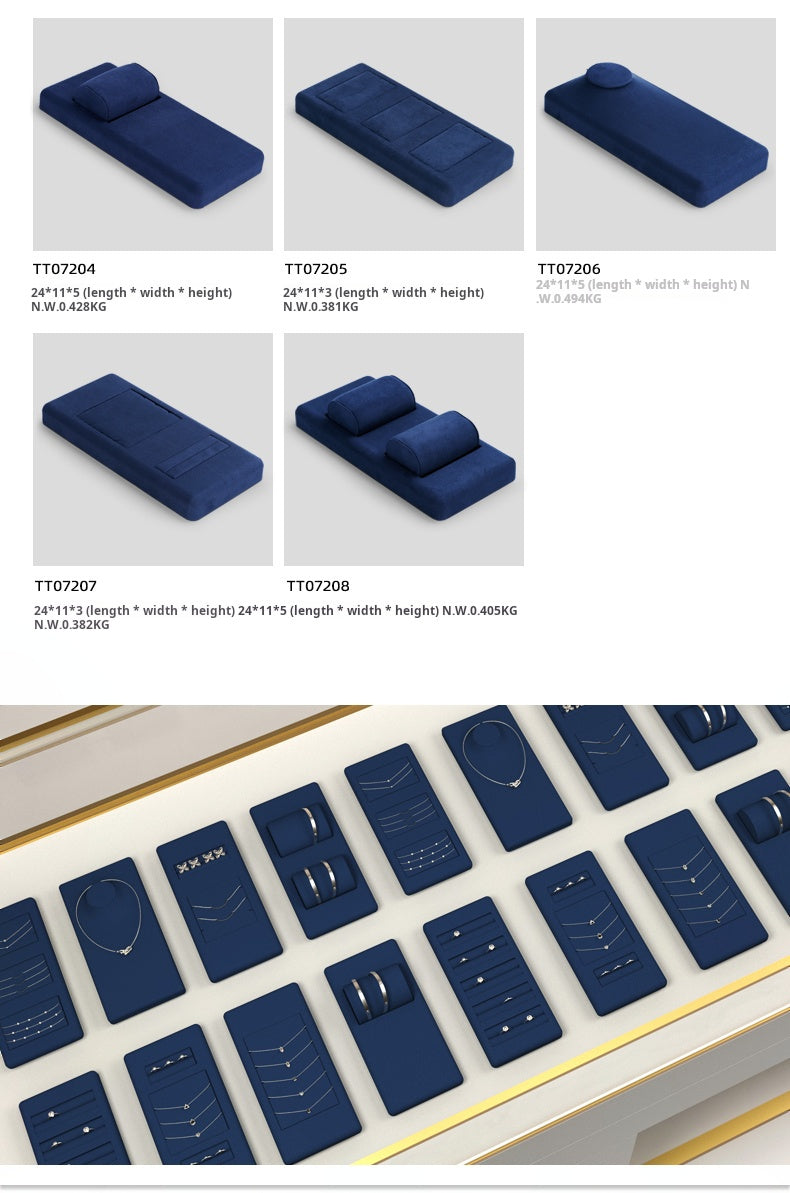 Jewelry rack ring necklace plate bracelet watch jewelry display props counter jewelry display rack