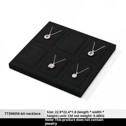 Light luxury jewelry display rack, high-end rings, necklaces, watches, accessories, counter display props