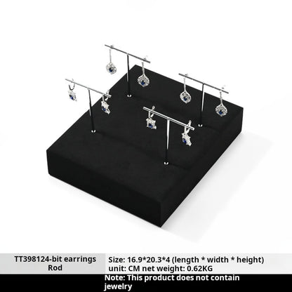 Light luxury jewelry display rack, high-end rings, necklaces, watches, accessories, counter display props