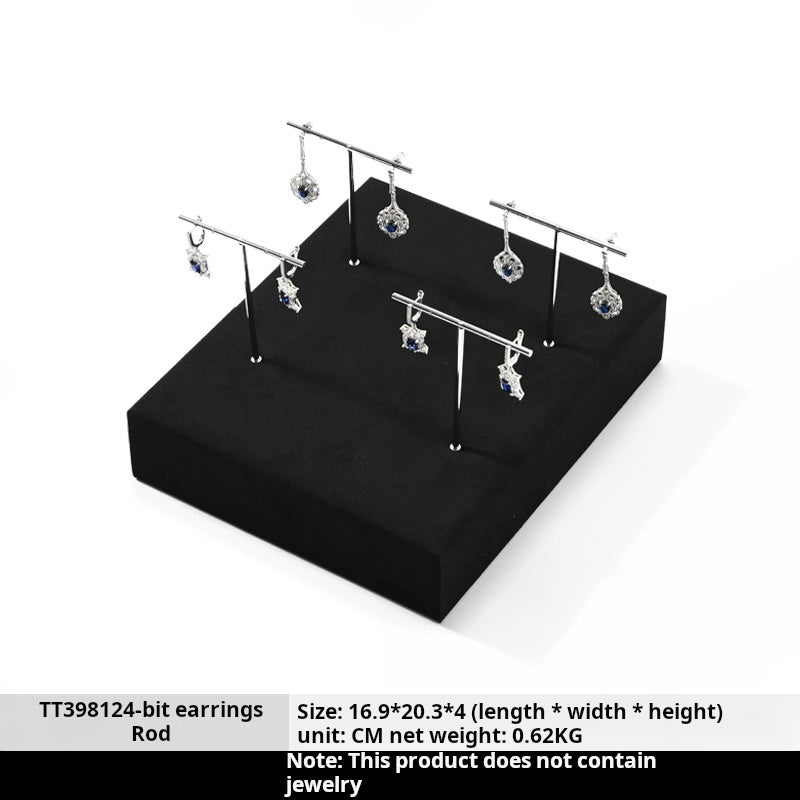 Light luxury jewelry display rack, high-end rings, necklaces, watches, accessories, counter display props