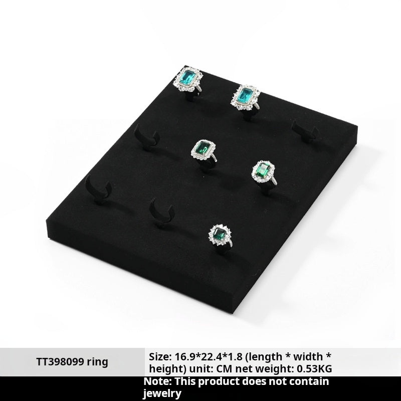 Light luxury jewelry display rack, high-end rings, necklaces, watches, accessories, counter display props