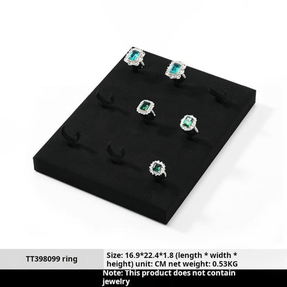 Light luxury jewelry display rack, high-end rings, necklaces, watches, accessories, counter display props