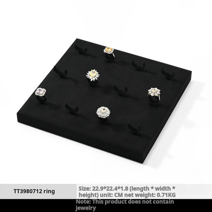 Light luxury jewelry display rack, high-end rings, necklaces, watches, accessories, counter display props