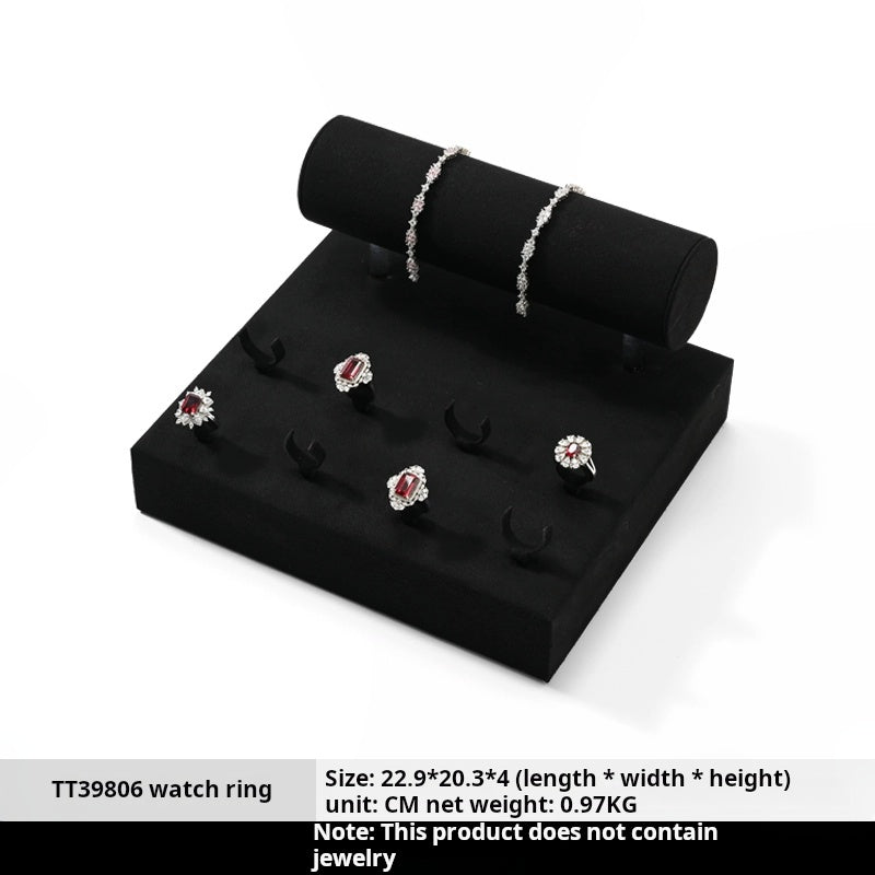 Light luxury jewelry display rack, high-end rings, necklaces, watches, accessories, counter display props