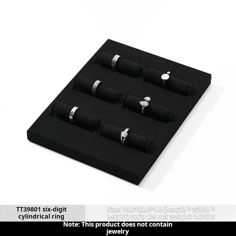 Light luxury jewelry display rack, high-end rings, necklaces, watches, accessories, counter display props