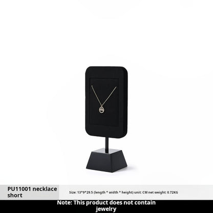 High Grade Jewelry Display Props Premium Black Ring Earrings Necklace Jewelry Display Stand