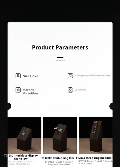 Jewelry display shelves, high-end rings, watches, necklaces, counters, window displays, jewelry display props