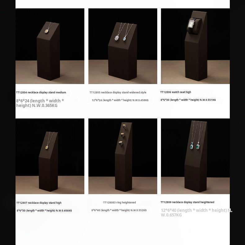 Jewelry display shelves, high-end rings, watches, necklaces, counters, window displays, jewelry display props