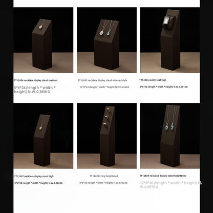 Jewelry display shelves, high-end rings, watches, necklaces, counters, window displays, jewelry display props
