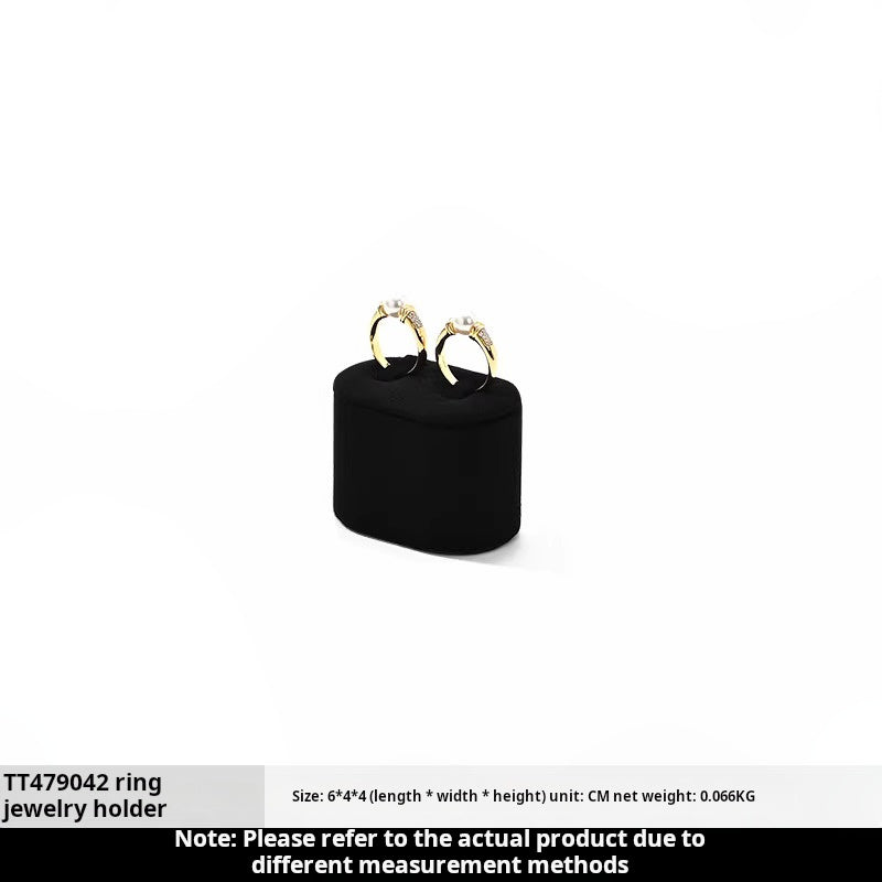 Luxury jewelry display shelf, rings, earrings, necklaces, jewelry display props, window display shelves