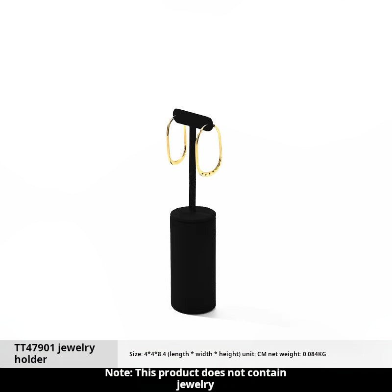 Luxury jewelry display shelf, rings, earrings, necklaces, jewelry display props, window display shelves