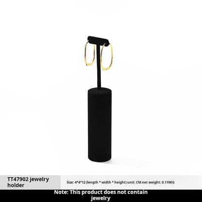 Luxury jewelry display shelf, rings, earrings, necklaces, jewelry display props, window display shelves