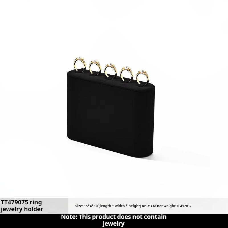 Luxury jewelry display shelf, rings, earrings, necklaces, jewelry display props, window display shelves