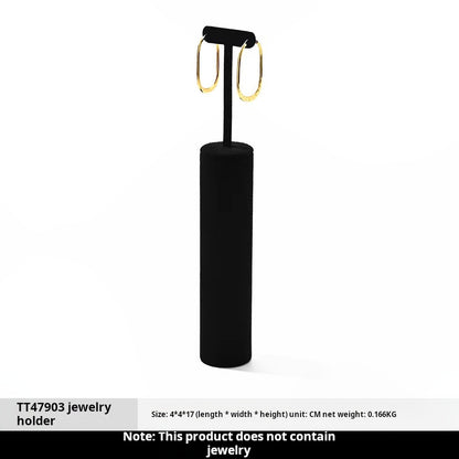 Luxury jewelry display shelf, rings, earrings, necklaces, jewelry display props, window display shelves