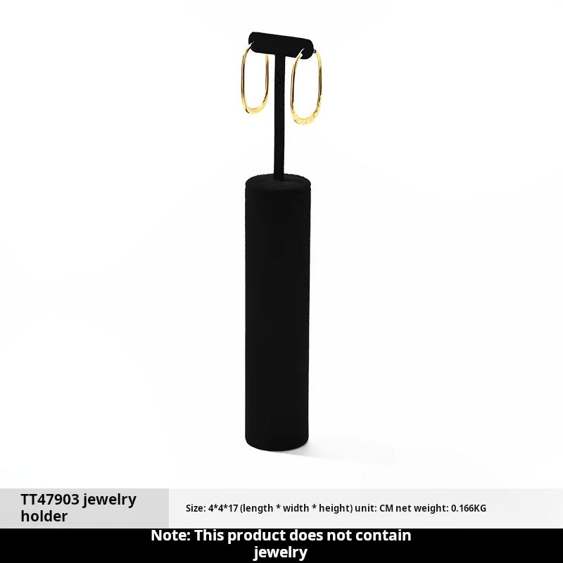 Luxury jewelry display shelf, rings, earrings, necklaces, jewelry display props, window display shelves