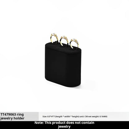 Luxury jewelry display shelf, rings, earrings, necklaces, jewelry display props, window display shelves