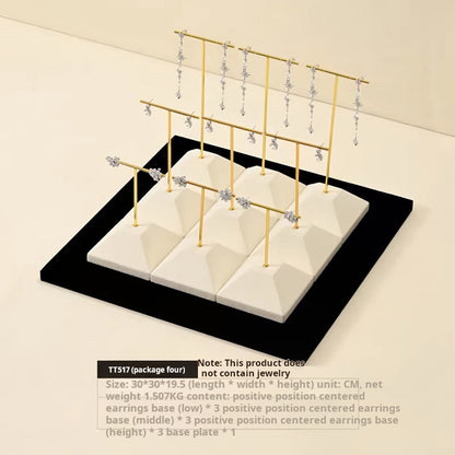 High Jewelry Display Stand, Metal Earrings, Earrings, Rings, Display Stands, Counter Display Props
