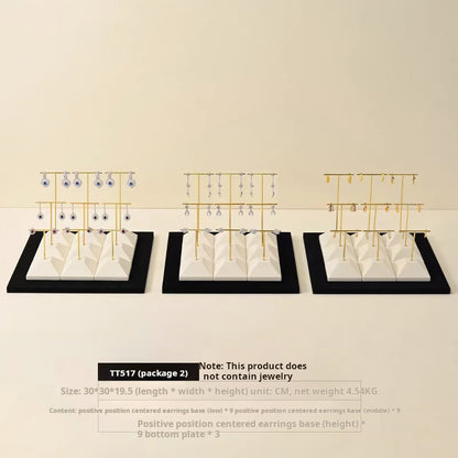 High Jewelry Display Stand, Metal Earrings, Earrings, Rings, Display Stands, Counter Display Props