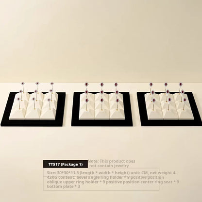 High Jewelry Display Stand, Metal Earrings, Earrings, Rings, Display Stands, Counter Display Props