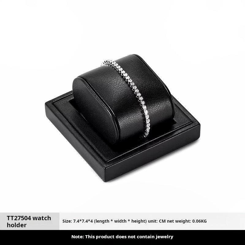 Luxury jewelry display props high-end PU rings, necklaces, earrings racks, counter jewelry display racks