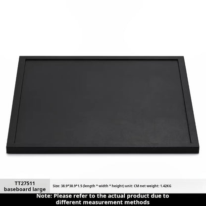 Luxury jewelry display props high-end PU rings, necklaces, earrings racks, counter jewelry display racks