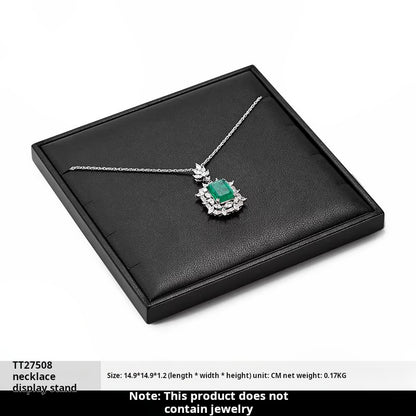 Luxury jewelry display props high-end PU rings, necklaces, earrings racks, counter jewelry display racks