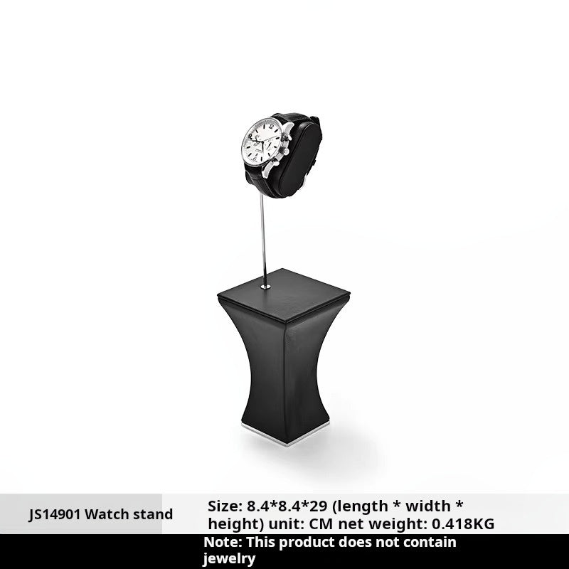 High-end watch stand, microfiber watch storage rack, creative watch ornament bracelet display rack
