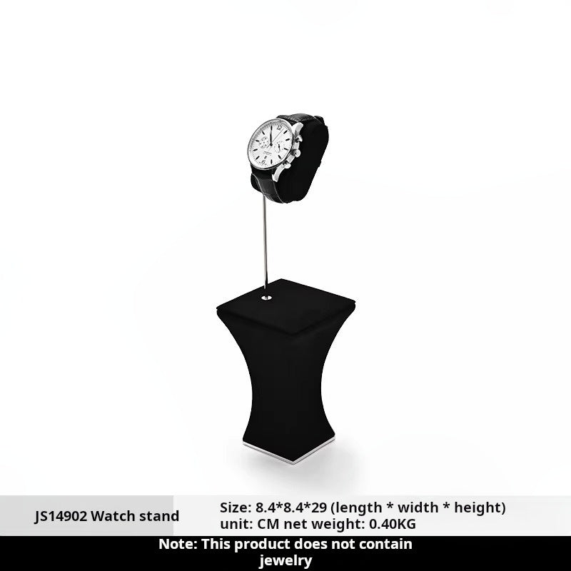 High-end watch stand, microfiber watch storage rack, creative watch ornament bracelet display rack