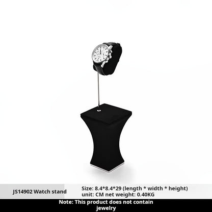 High-end watch stand, microfiber watch storage rack, creative watch ornament bracelet display rack