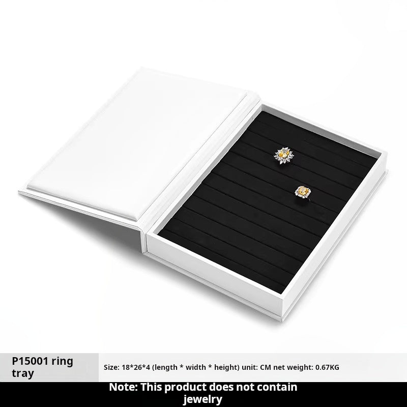 Jewelry Storage Box, Book Box, High Jewelry Display, Light Luxury Display, Ring, Pendant, Necklace, Tray