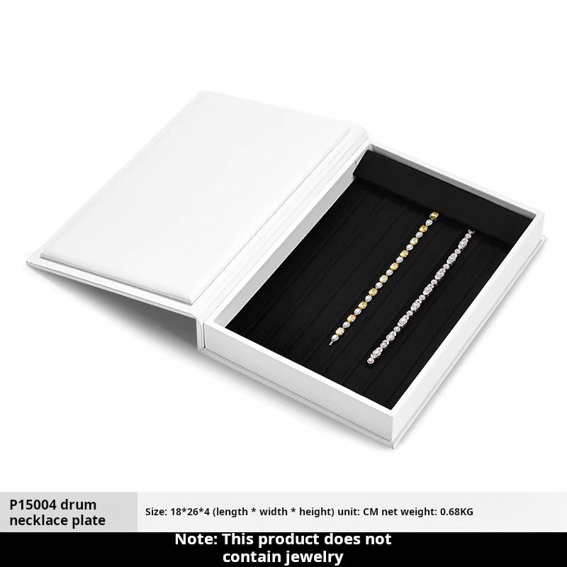 Jewelry Storage Box, Book Box, High Jewelry Display, Light Luxury Display, Ring, Pendant, Necklace, Tray
