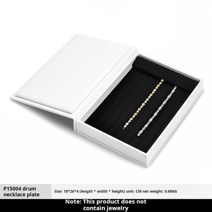 Jewelry Storage Box, Book Box, High Jewelry Display, Light Luxury Display, Ring, Pendant, Necklace, Tray