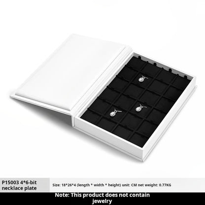 Jewelry Storage Box, Book Box, High Jewelry Display, Light Luxury Display, Ring, Pendant, Necklace, Tray