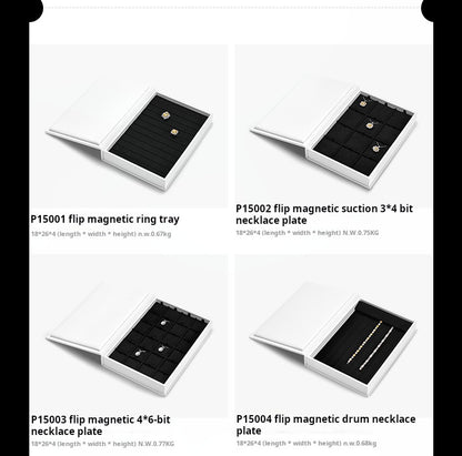 Jewelry Storage Box, Book Box, High Jewelry Display, Light Luxury Display, Ring, Pendant, Necklace, Tray