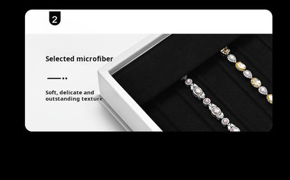 Jewelry Storage Box, Book Box, High Jewelry Display, Light Luxury Display, Ring, Pendant, Necklace, Tray