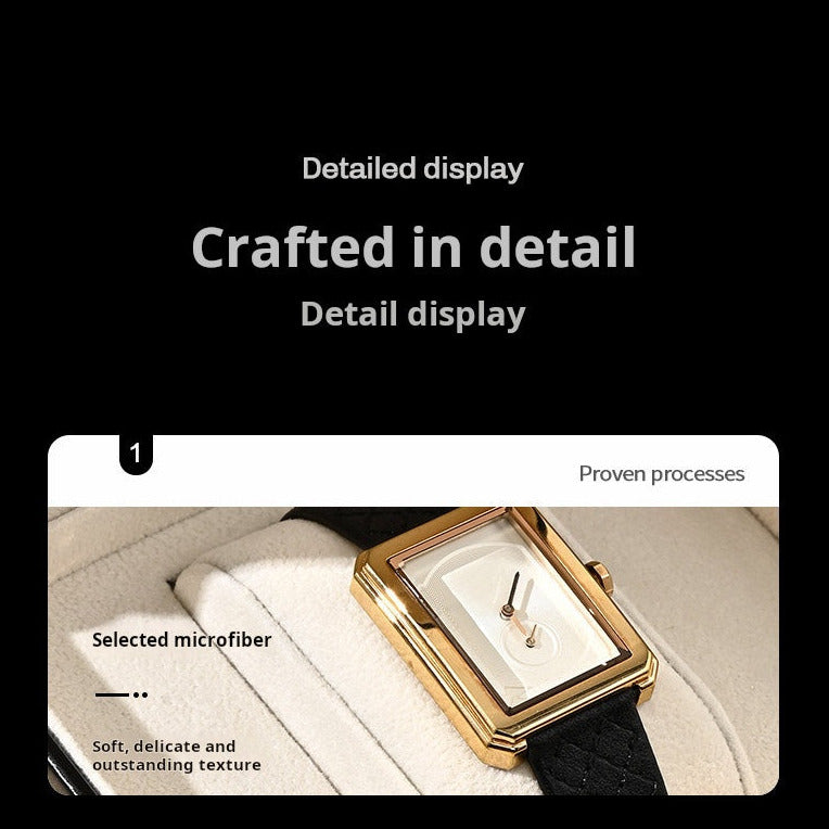 Watch Box PU Leather Watch Gift Packaging Box Home Watch Watch Collection Gift Storage Box