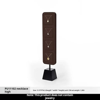 Jewelry display props, microfiber rings, earrings, necklace display, jewelry, jewelry display stands Jim Display