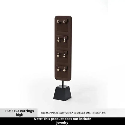 Jewelry display props, microfiber rings, earrings, necklace display, jewelry, jewelry display stands Jim Display