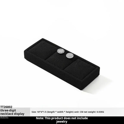 Jewelry display props, high-end microfiber necklace ring counter display jewelry display packaging Jim Display