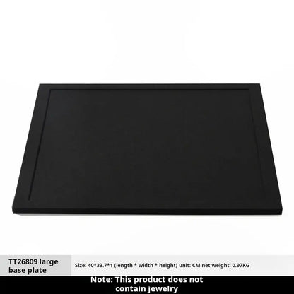 Jewelry display props, high-end microfiber necklace ring counter display jewelry display packaging Jim Display