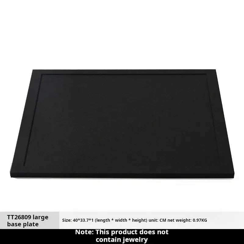 Jewelry display props, high-end microfiber necklace ring counter display jewelry display packaging Jim Display