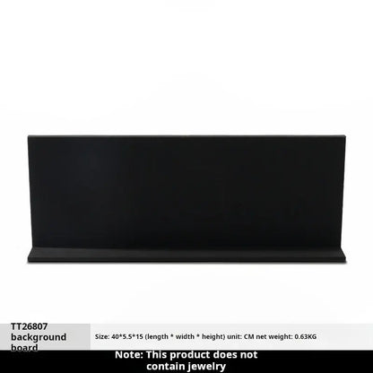 Jewelry display props, high-end microfiber necklace ring counter display jewelry display packaging Jim Display