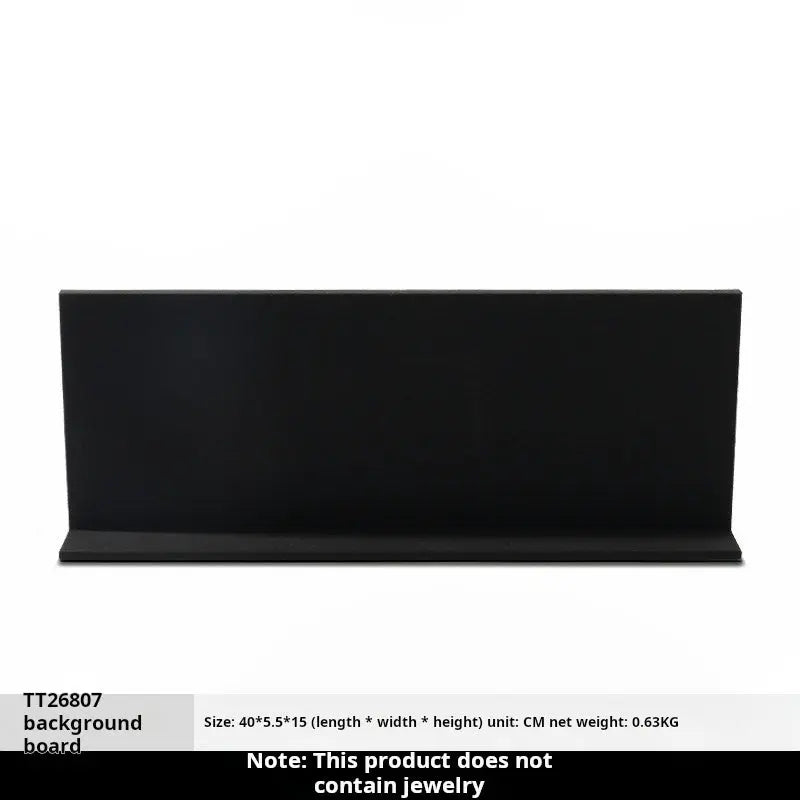 Jewelry display props, high-end microfiber necklace ring counter display jewelry display packaging Jim Display