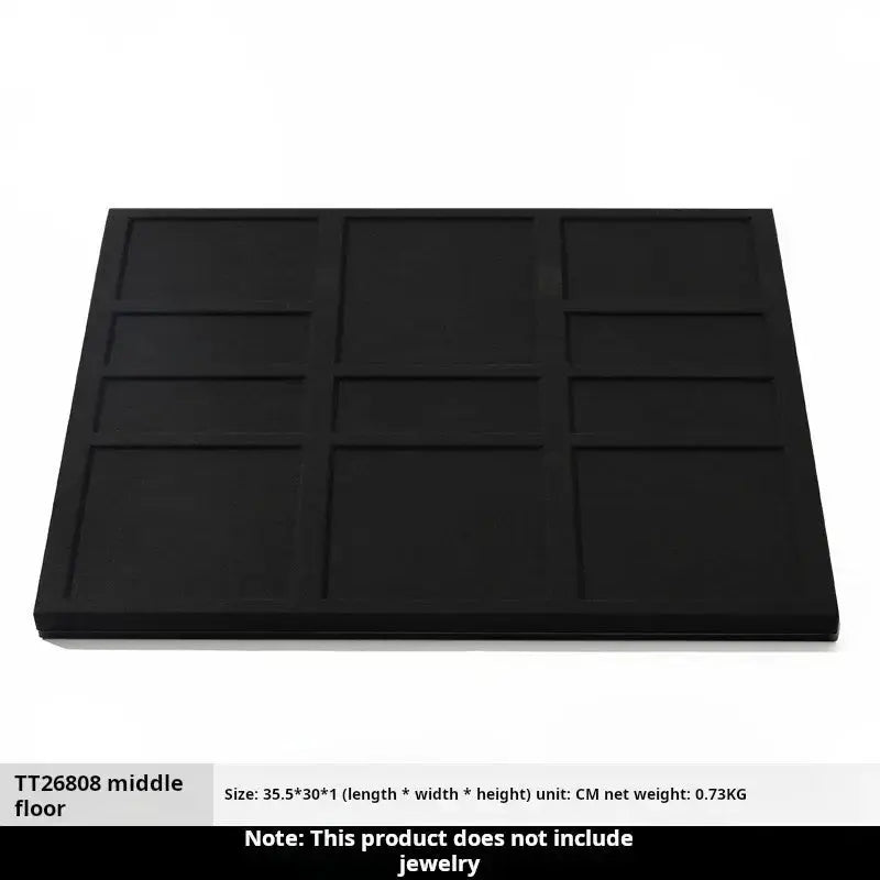 Jewelry display props, high-end microfiber necklace ring counter display jewelry display packaging Jim Display