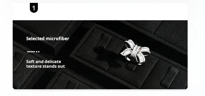 Jewelry display props, high-end microfiber necklace ring counter display jewelry display packaging Jim Display