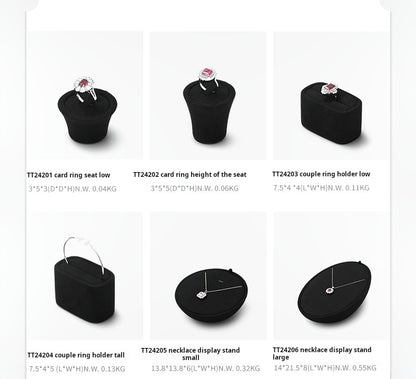 Jewelry window display, high-end rings, earrings, necklaces, jewelry display packaging - Jim Display