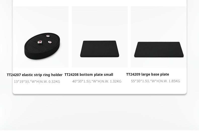 Jewelry window display, high-end rings, earrings, necklaces, jewelry display packaging - Jim Display