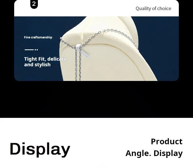 Necklace Display Stand, Model Neck, Necklace Stand Microfiber Jewelry Jewelry Display And Packaging - Jim Display